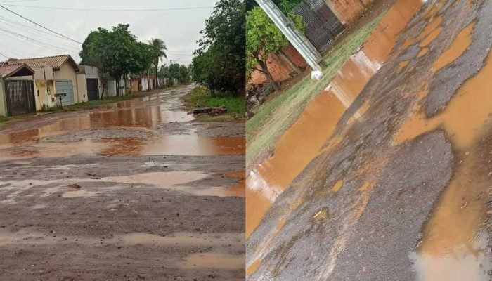 Campo Grande: moradores do Santa Emília enfrentam alagamentos