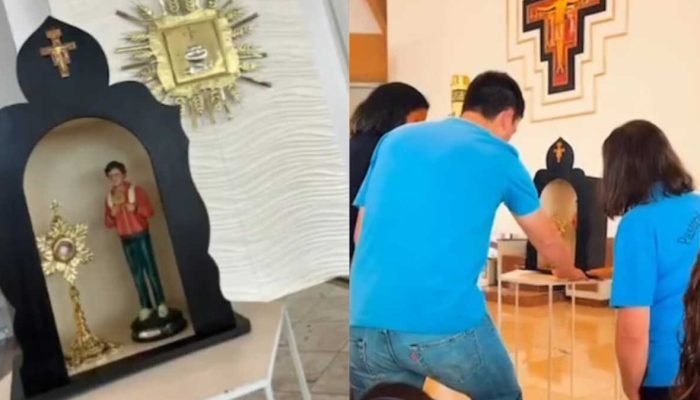 Relíquia de São Carlo Acutis é levada a Sidrolândia