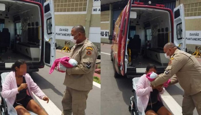 Emergência no Pantanal: pai realiza parto de bebê com auxílio remoto dos Bombeiros