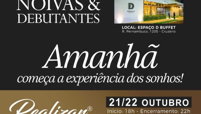 Espaço D sedia Feira de Noivas Realizar com descontos exclusivos
