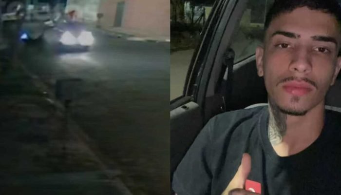 Câmeras flagram acidente fatal com militar em Campo Grande