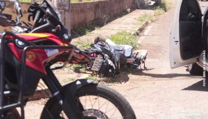 Piloto com criança na garupa sofre traumatismo craniano em colisão no Aero Rancho