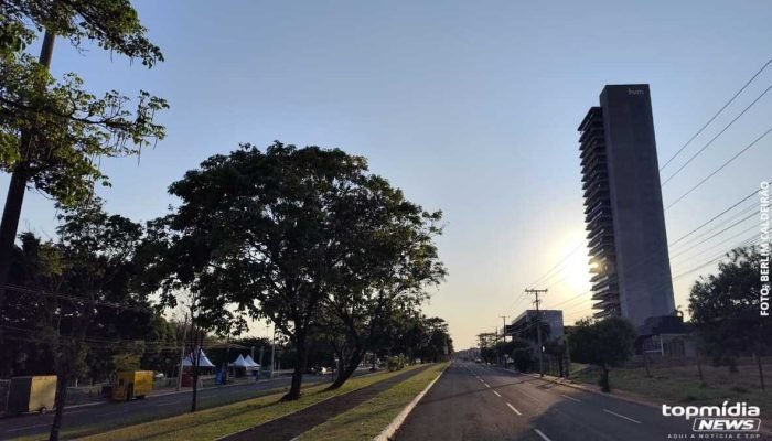 Quarta-feira começa com tempo ameno, mas com possibilidade de chuva em Mato Grosso do Sul
