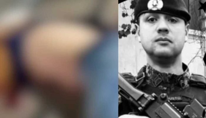 PM morre em acidente de moto após atropelar pedestre em SP PM morre em acidente de moto após atropelar pedestre em SP