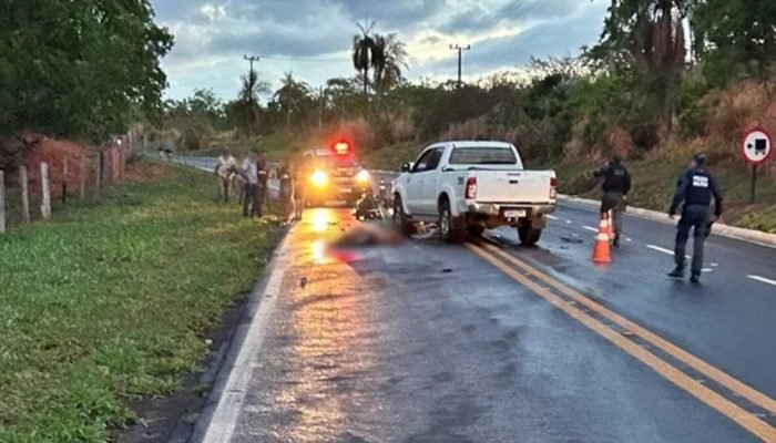 Motociclista morre em colisão frontal na BR-060 em Camapuã