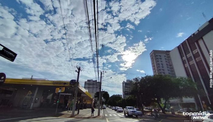 Temperaturas Amenas e Chuvas Isoladas Marcam a Quinta-Feira em MS