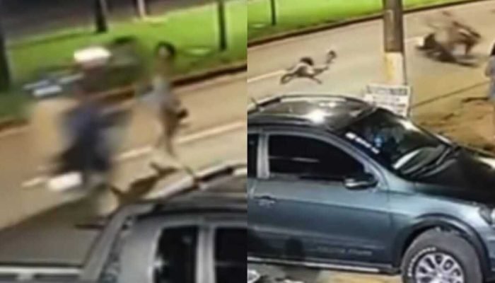 Jovem é Atropelada por Motociclista em Sidrolândia; Vítima Está em Estado Grave