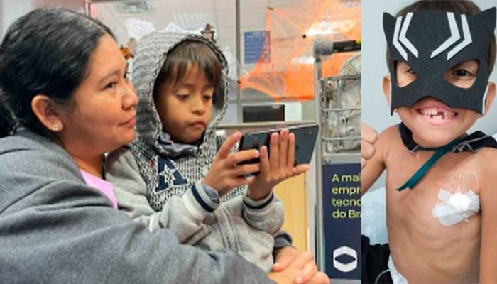 Menino de 7 anos recebe transplante de rim após anos de tratamento renal em MS