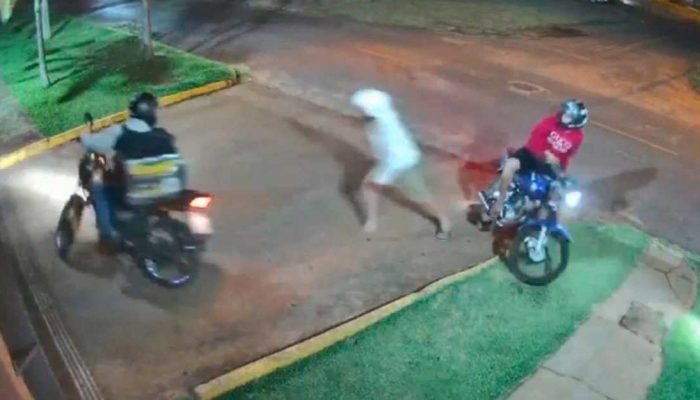 Entregador escapa de assalto em Ponta Porã