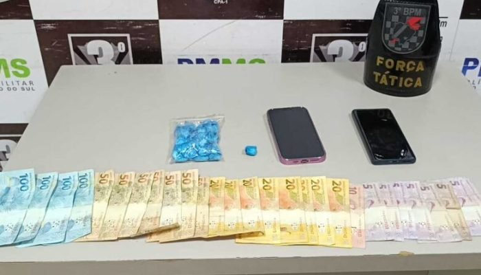 Casal é preso por tráfico de drogas em salão de beleza em Dourados