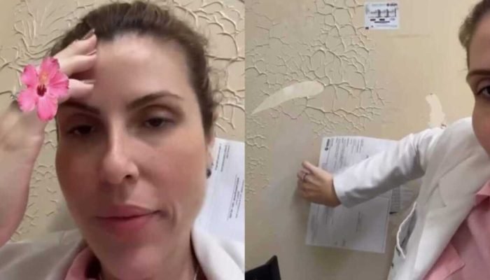 Médica exonerada da prefeitura após expor caos na saúde — Foto: PREF MARACAJU -