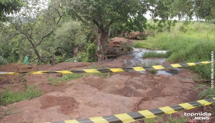 Homem morre após cair de precipício no Inferninho — Foto: PREF. MARACAJU - DEZEM
