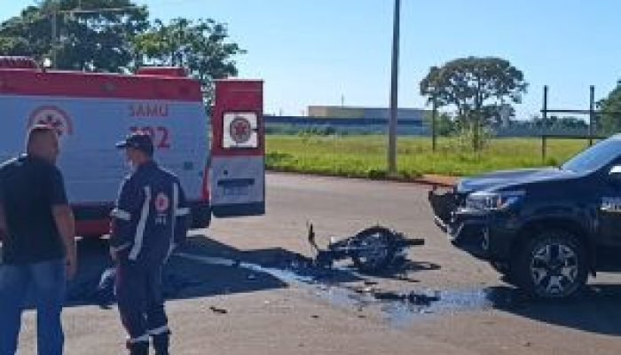 Motociclista é identificado após morrer em colisão em Dourados