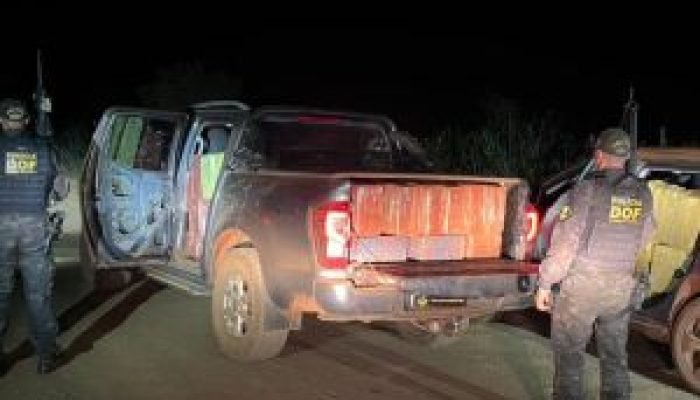 Policiais apreendem 2 toneladas de maconha em Rio Brilhante