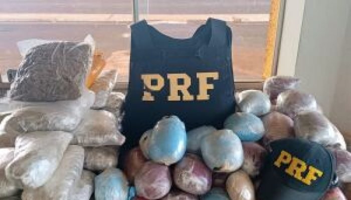 Polícia prende estudante de medicina e comparsa com quase 40 kg de drogas em carro de luxo