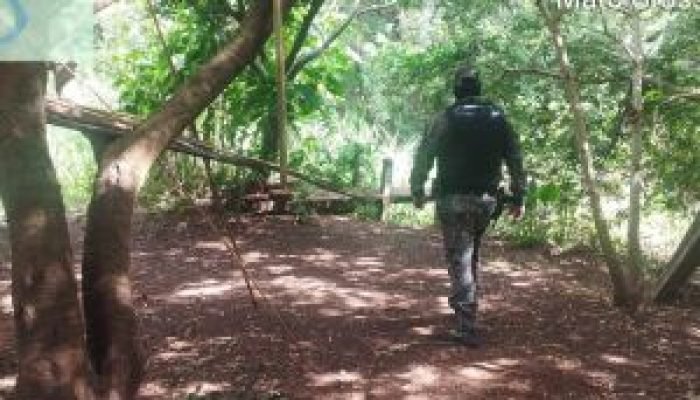 PMA fecha acampamento clandestino no Rio Dourados