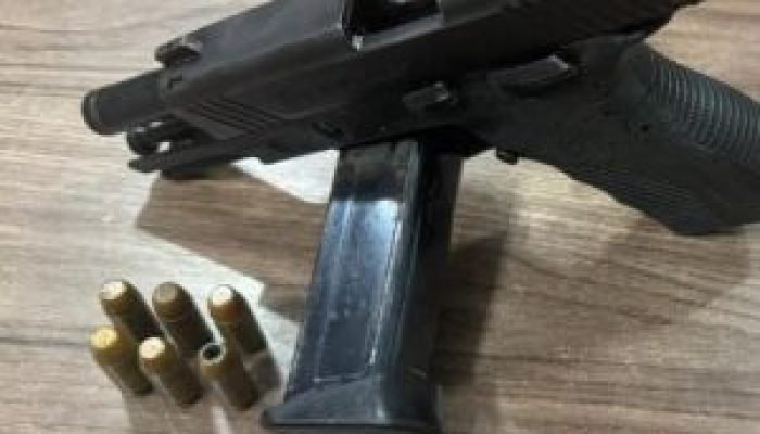 Polícia Civil prende suspeito com pistola calibre .40 na BR-262
