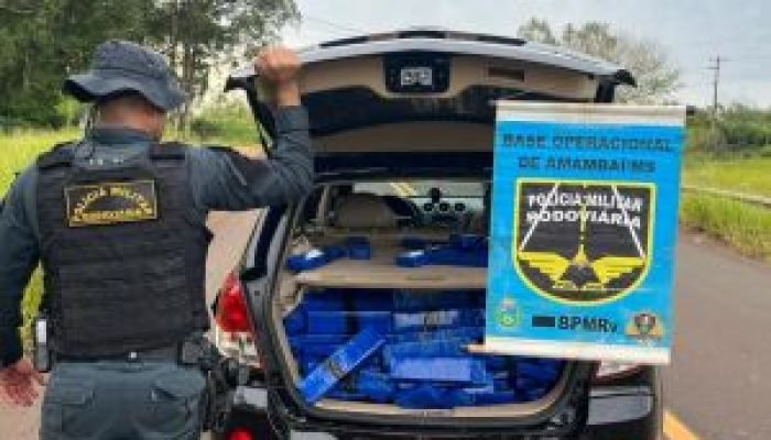 Após perseguição em alta velocidade, SUV com R$ 1 mi em droga é interceptado em rodovia na