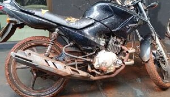 Dupla é detida após furtar motocicleta no Bairro Esplanada