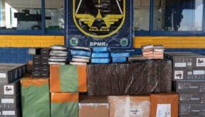 Polícia Militar apreende contrabando na MS-386, gera prejuízo de R$ 125 mil ao crime